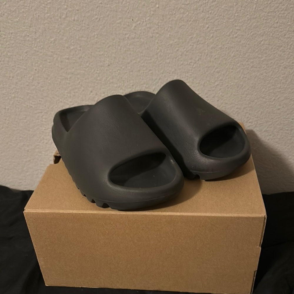 Black Slide Sandals